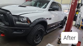 Air Delete 3quot Leveling Lift Kit on a 2017 Dodge Ram 1500 [upl. by Yar]