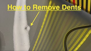 How to Remove Small Dents Paintless Dent Repair PDR [upl. by Marylou]