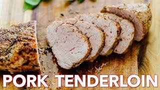 How To Make Roasted Pork Tenderloin  Dinner in 30 Minutes [upl. by Artie430]