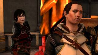 Dragon Age 2 Sebastian Romance 6 Endstage Friendship Hawke romanced Fenris or Isabela [upl. by Aihppa466]