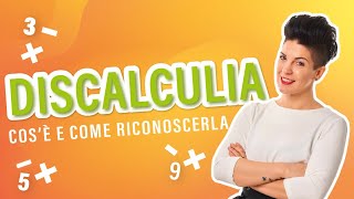 Discalculia che cosè e come riconoscerla [upl. by Alded220]