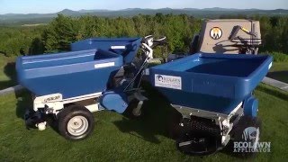 Ecolawn  Top Dresser amp Compost Spreader [upl. by Maxi]