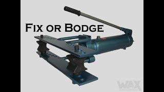 Fix or Bodge my Hydraulic Pipe Bender [upl. by Aniled136]