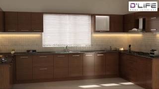 Modern Kitchen and Wardrobes Package DLIFE Home Interiors Kerala [upl. by Mussman989]