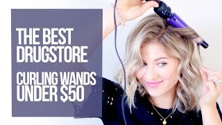 The BEST Curling Wand UNDER 50 Sally Beauty Target Drugstore  Milabu [upl. by Ehsrop]