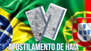 Como fazer o apostilamento de Haia tudo sobre [upl. by Harlin]