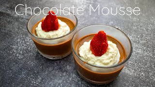 How to Make the Perfect Chocolate Mousse  Silky amp Delicious Recipe [upl. by Deibel163]