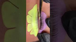 Eyelash Extention Tutorial  Eyelash Lift and Tint  Eyelash Plucking eyelashtreatment eyelashlift [upl. by Gypsie293]