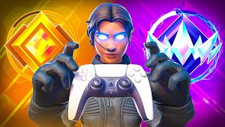 Gold to Unreal Solo Controller Speedrun Fortnite Ranked [upl. by Evannia]