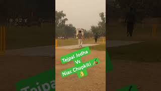 Tejpal Jodha Vs Niaz Chupkiti 👌👌👌👌 cricket [upl. by Kajdan]