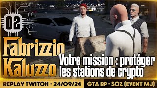 SOZ  Fabrizzio Kaluzzo  Votre mission  protéger les stations de crypto 02 [upl. by Nolasba]