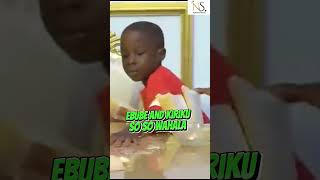 Ebube and Kiriku so so wahala  nollywood [upl. by Rudolfo]