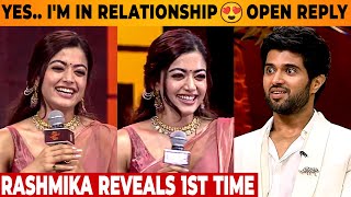 Rashmika Confirms Love Relationship With Vijay Devarakonda 😍  Pushpa 2 Tamil Speech  Allu Arjun [upl. by Shaffer36]