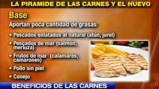 Dr Cormillot  La piramide de las carnes [upl. by Nirol]