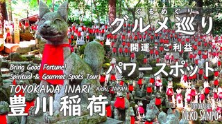 【JAPAN TRIP】Bring Good Fortune Spiritual amp Gourmet Spots Tour ～TOYOKAWA INARI Aichi [upl. by Jodi]