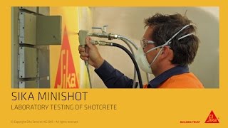 Sika MiniShot – Shotcrete Testing on a Laboratory Scale [upl. by Lonnie473]