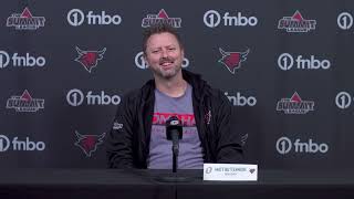 Omaha Volleyball PreNCAA Tournament Press Conference 112823 Matt Buttermore [upl. by Luzader]