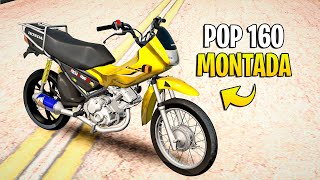 PRIMEIRA POP 100 COM MOTOR DE 160 NA QUEBRADA 😲 GTA SA VIDA REAL [upl. by Yspyg236]