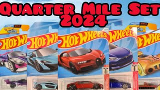 The COMPLETE Quarter Mile Heros Set for 2024  Hotwheels Reviews [upl. by Oiratnom]