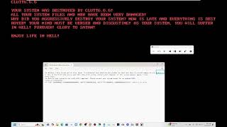 NotFullyexe and Clutt666exe crashes windows 7 VMware Workstation [upl. by Kylstra]