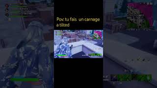 Pov  je vais un carnage a tilted fortnite nouvellesaison [upl. by Ariam]