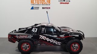 RCTutos 100  RC SHORT COURSE  Déballage colis Traxxas Slash 4x2 RTR Mike Jenkins Replica [upl. by Yhtomot]