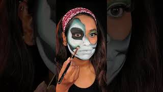 Jewelled Skull Makeup Look Tutorial usa india uk sfx creativemakeup skull [upl. by Gaeta]