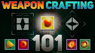 Weapon Crafting Guide Patterns Materials amp Reshaping  Destiny 2 Witch Queen [upl. by Aztinaj]