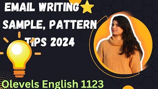 Email Writing 1123 OLEVELS ENGLISH [upl. by Guthrie]