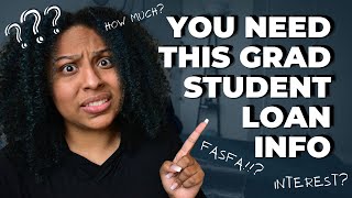 5 Essential Things To Know About Grad Student Loans  Federal Student Loan Basics For Grad Funding [upl. by Aklog520]