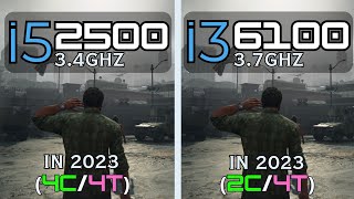 i5 2500 vs i3 6100 Tested in 12 Games  1080p [upl. by Chandra]