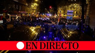 🔴 DIRECTO FERRAZ  Nueva manifestación contra la amnistía en la sede del PSOE [upl. by Anassor221]