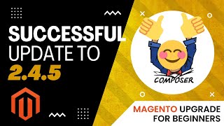 Upgrading to Magento 245 using composer [upl. by Tnert]