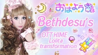 OTT Hime Lolita transformation [upl. by Ennaul]