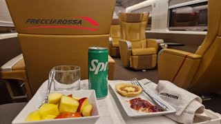 Viaggio nel massimo lusso del Frecciarossa 1000 in Executive class da Roma Termini a Caserta 🚄🚃🚃🚃 [upl. by Aisenat]