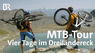 MountainbikeTour rund um Stilfser Joch Goldseetrail und Reschenpass  BergaufBergab  Doku [upl. by Flavia532]