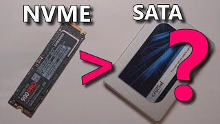 Are NVME SSDs EVEN Worth It NVME vs SATA [upl. by Groh]