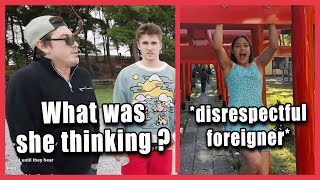 Chris amp the Boys discuss a disrespectful foreigner behaving shamefully at a shrine gate [upl. by Mook795]