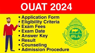 OUAT 2024  Application form Eligibility Criteria Exam Date Syllabus [upl. by Airakaz140]