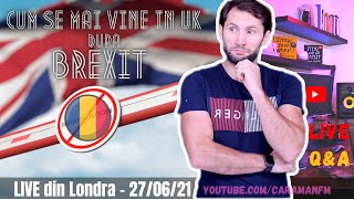 VISA si PERMISUL de MUNCA IN UK  LIVE din LONDRA Ep II [upl. by Iaria]