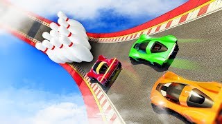 IMPOSSIBLE GTA BOWLING OBSTACLE COURSE GTA 5 Races [upl. by Ahsenar]