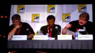 Futurama cast does a table read at the San Diego Comic Con 2010 [upl. by Nnyrb]