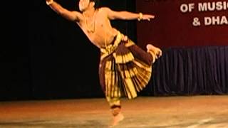 Solo Bharatanatyam by Ananth Vikram for a Purandara Daasa Kriti Hanumantha Deva Namo [upl. by Ymerej640]