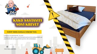 Kako montirati novi krevet  Uradi samHow to Mount a New Bed [upl. by Puto]