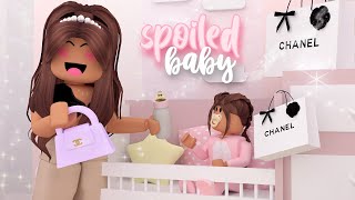 Rich Moms Morning Routine with a SPOILED BABY  Roblox Bloxburg Roleplay [upl. by Notyap774]