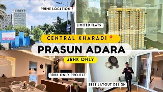 Prasun Adara in Central Kharadi  Exclusive Tour of 3 BHK Only Project [upl. by Anala]