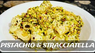 PASTA CON PISTACCHIO E STRACCIATELLA incredibly easy and delicious recipe [upl. by Macrae]