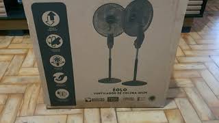 Ventilador de Coluna Mallory Éolo 40cm Preto e Grafite  220V [upl. by Nnaeoj]