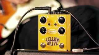 TRex Engineering Yellow Drive Distortion Effects Pedal Demo [upl. by Wrand]