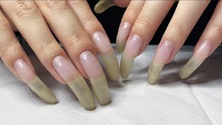 ASMR Tapping amp Scratching with my LONG NATURAL NAILS🤍 [upl. by Gwen790]